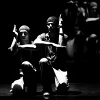 'Reflection' Tanz: Mio und Robozee; Visuals: Enkidu, Fabrik Potsdam, 2009 Tänzer