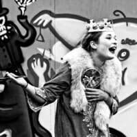 Die Murkelbühne "Berlin lacht", 2008, Mauerpark Foto: Sulamith Sallmann